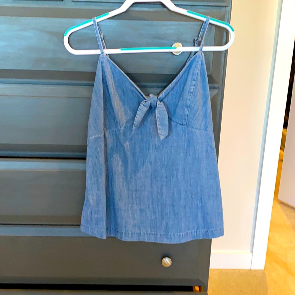 Denim top